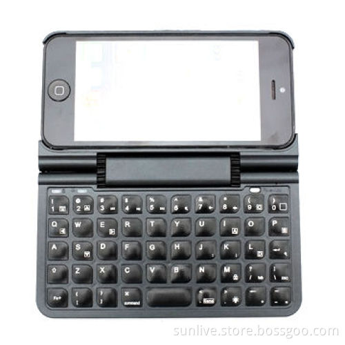 Bluetooth keyboard for iPhone 5, 360° rotating design, can stay in any angle